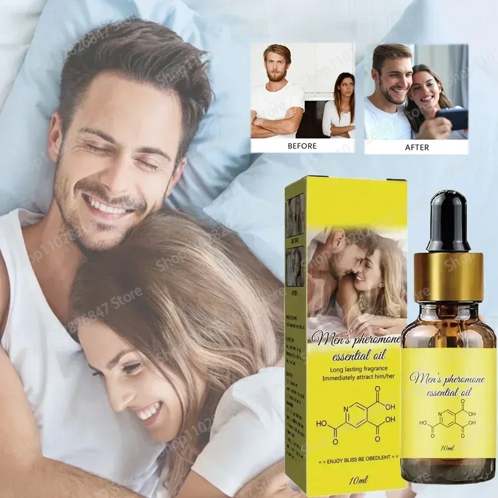 Pheromone Perfume Essential Oil For Men Women Long-lasting Natural Refreshing Body Perfume Fragrance