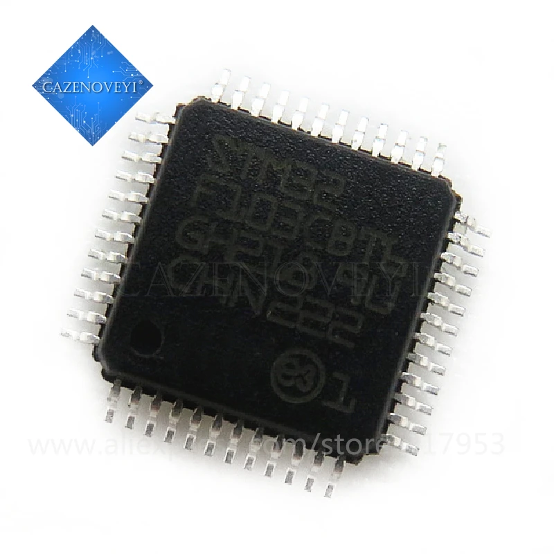 

1 шт./лот STM32F103CBT6 STM32F103CB 32F103CBT6 QFP-48 новая Оригинальная фотография