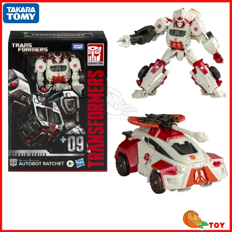 In stock Takara Tomy Transformers  Studio Series SS-GE 09 Autobot Ratchet Model Robot Collection Action Figures Toys Gifts