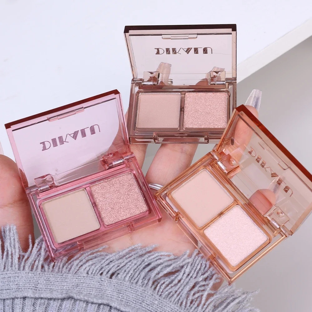 Paleta de sombra de ojos resistente al agua, color rojo perla, negro, Punk, mate ahumado, purpurina, sombra de ojos en polvo, paleta de contorno de ojos, Cosméticos de maquillaje