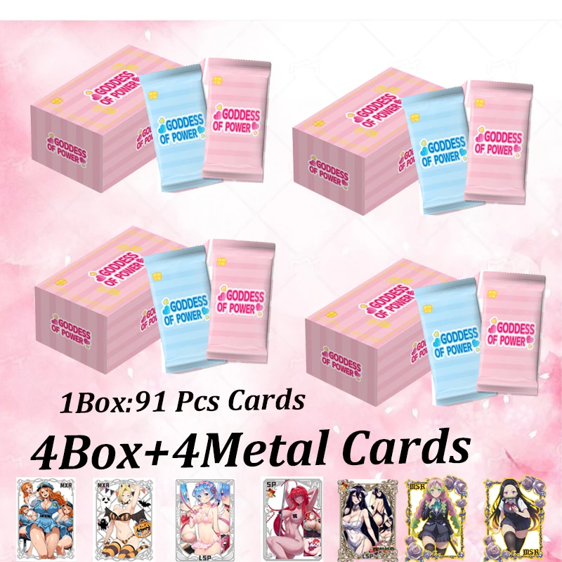 

retail Newest Goddess Of Power Goddess Story Collection Card Waifu Booster Box Ccg Acg Doujin Toys And Hobby Gift