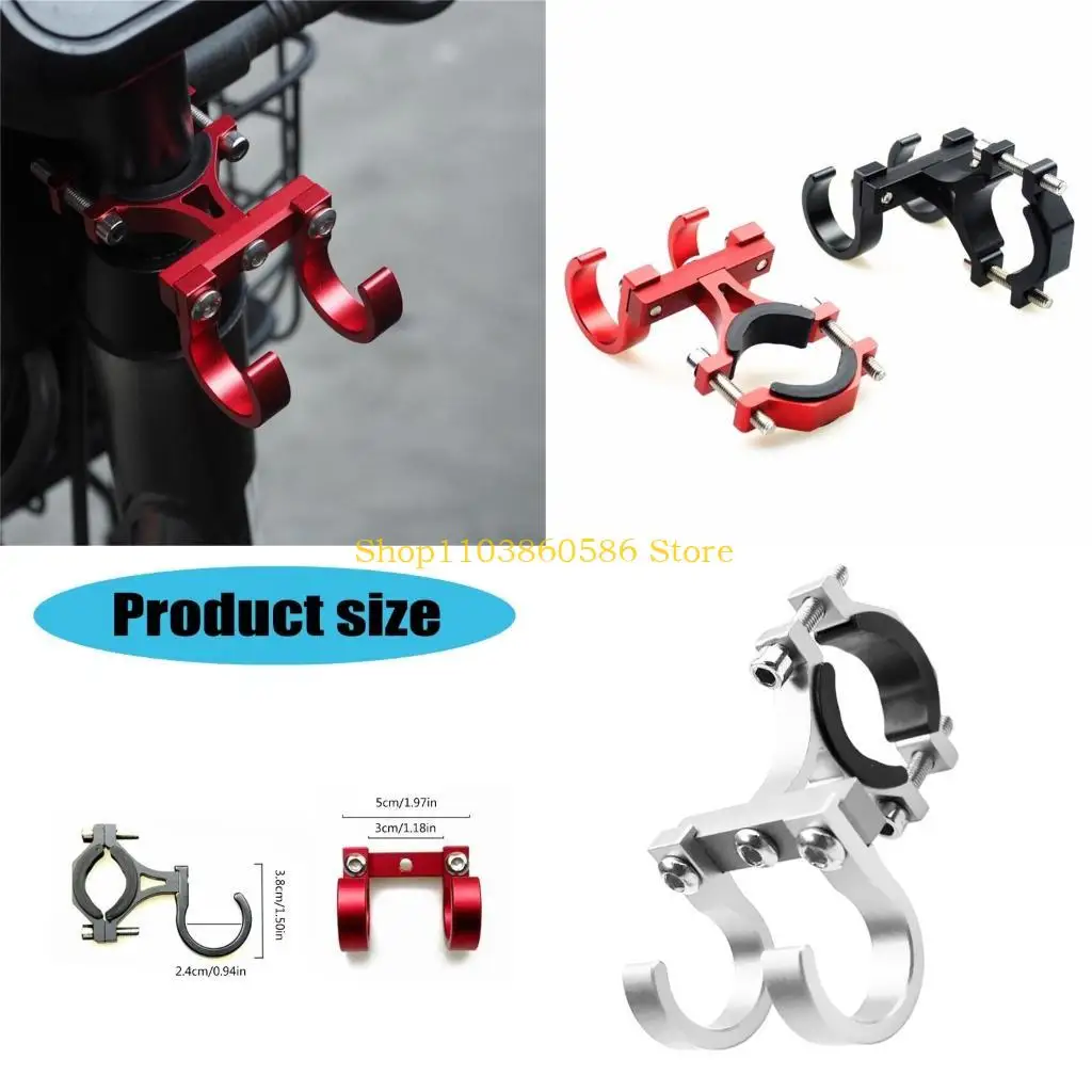

242A Motor Scooter Hook Adds Utility without Damaging Look Motorcycle Gear Hook