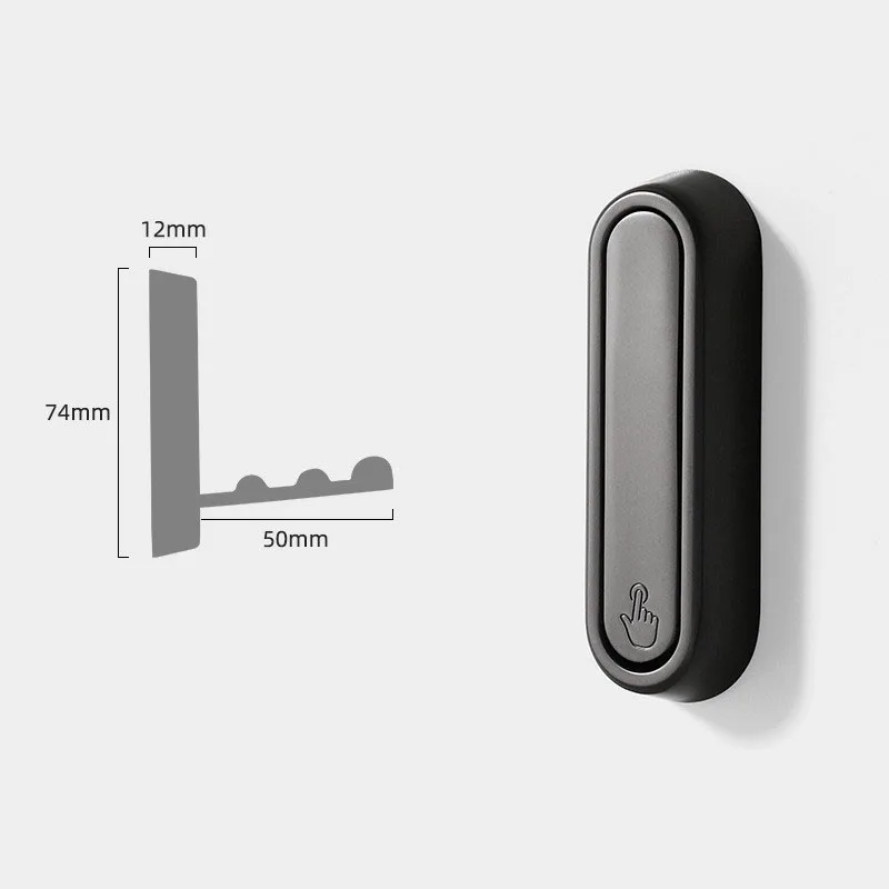 

1/2pcs Caravan Foldable Clothes Hook Storage Aluminium Alloy RV Bathroom Home Camper Interior Clothes Hook RV Accessories