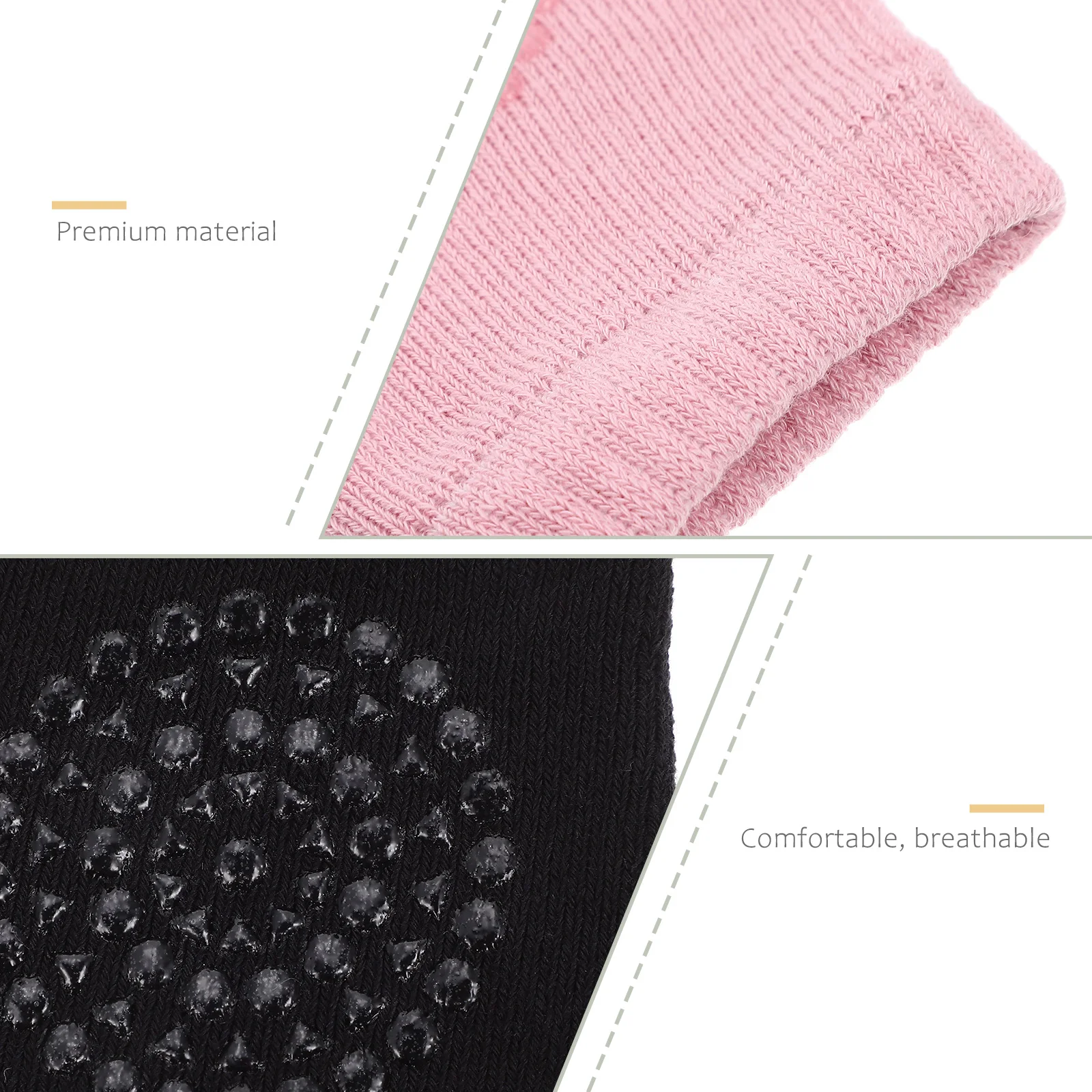 

Baby Crawling Knee Pad Unisex Toddler Elbow Protector Breathable Cotton Pads For Infant Kids Protection Crawling Play Wear