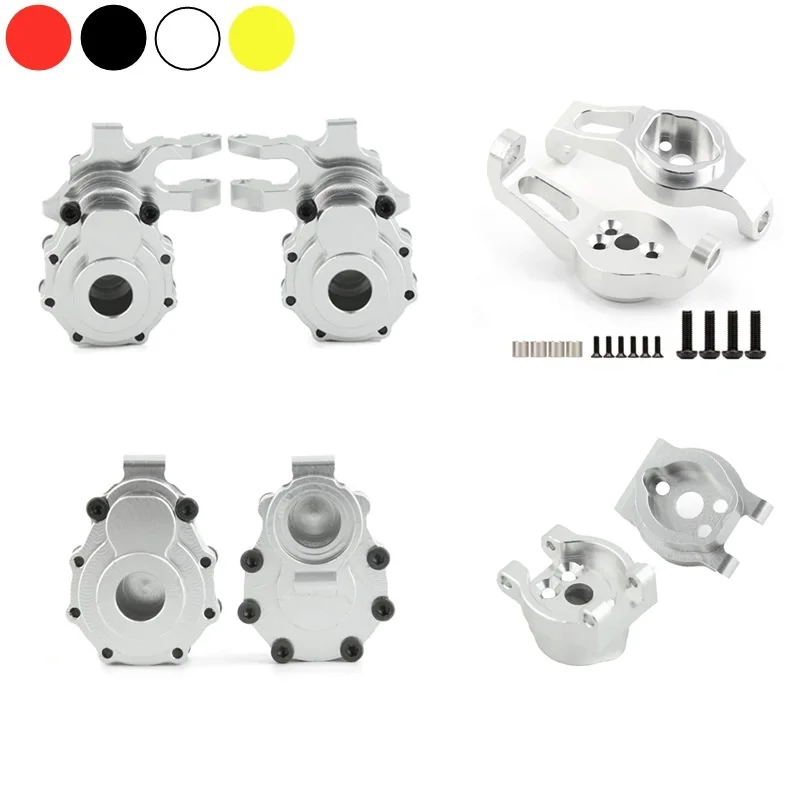 Metal Front and Rear Portal Drive Housing Caster Blocks 8232 8251 8252 8253 for TRAXXAS TRX4 TRX6 1/10 RC Car Upgrade Parts