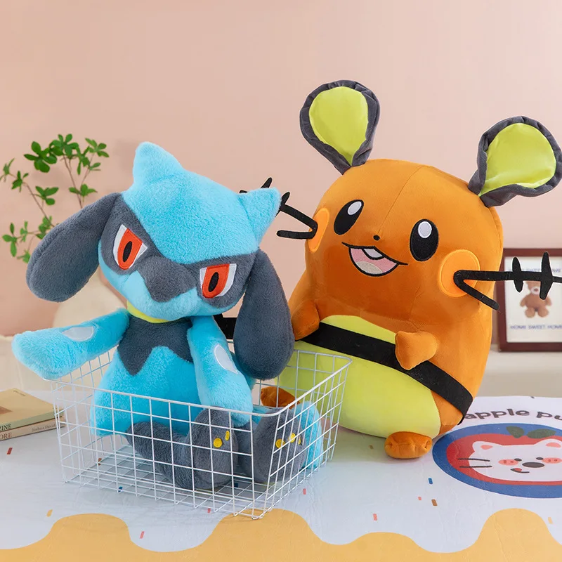 brinquedos-de-pelucia-pokemon-riolu-dedenne-lucario-20-80cm-almofadas-kawaii-presentes-de-natal-para-criancas-bonecos-de-anime-pokemon