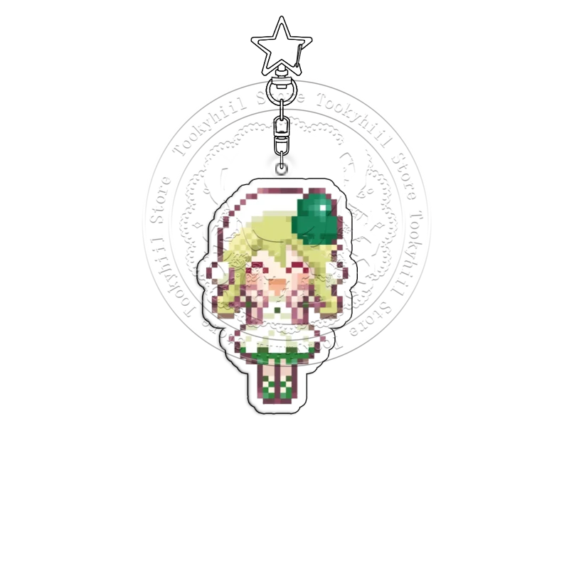 พวงกุญแจอะคริลิคชูโกะ ชาระ ลายโยชิโมะ มิคุ อุทสึมิ ดีไซน์สวยงาม สำหรับตกแต่งกระเป๋านักเรียน ของขวัญ พวงกุญแจ อีรุ