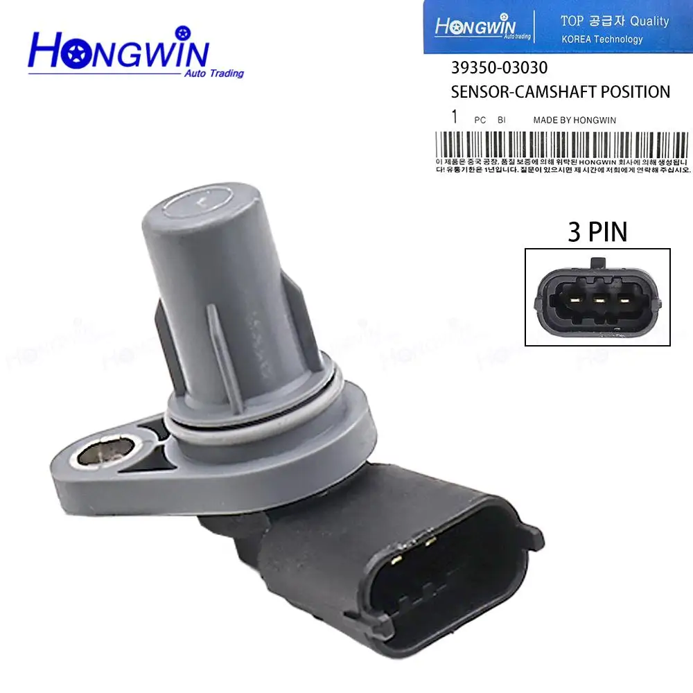 

39350-03030 Датчик положения распределительного вала для HYUNDAI ELANTRA 2021-2022 IONIQ 2019-2022 KIA NIRO 2019-2021 3935003030