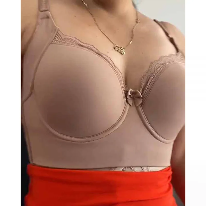 Fajas Colombiana Women Bra Underwear Shaped Top Underwear Plus Size Bra Breathable Gather Up Soft Comfort
