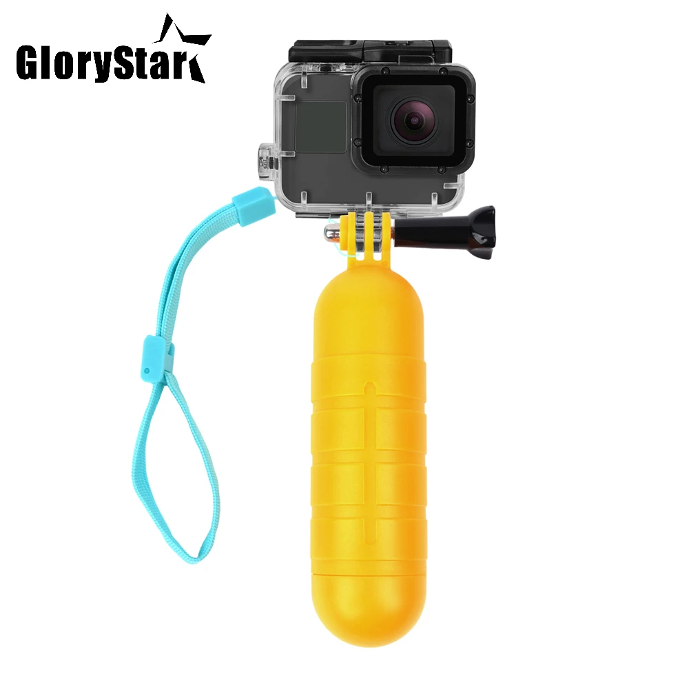 Waterproof Bobber Floating Non-slip Hand Bar Selfie Grip for Gopro 8 7 5 6 4 3+ Session Xiaomi Yi 4K SJCAM SJ4000 Accessory MAX