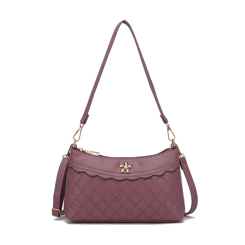

R032 Shoulder Diagonal Underarm Bag Women Handbags Female Shoulder Bags High Quality Leather Hand Bags