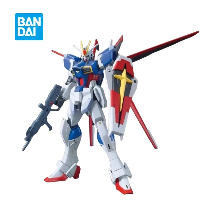 Genuine Bandai HGCE 1/144 ZGMF-X56S FORCE IMPULSE GUNDAM Anime Model Assembled Toy Movable Doll Gift Collection Decoration Boy