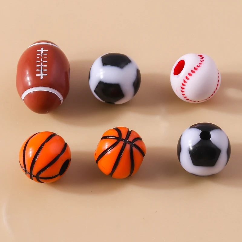 50 stücke Harz 3d schwarz Nr. 8 Billard Charms Perlen für Halskette Mini Ball Anhänger DIY Bar Tisch dekoration Sportspiel Schmuck herstellung – Detail 8