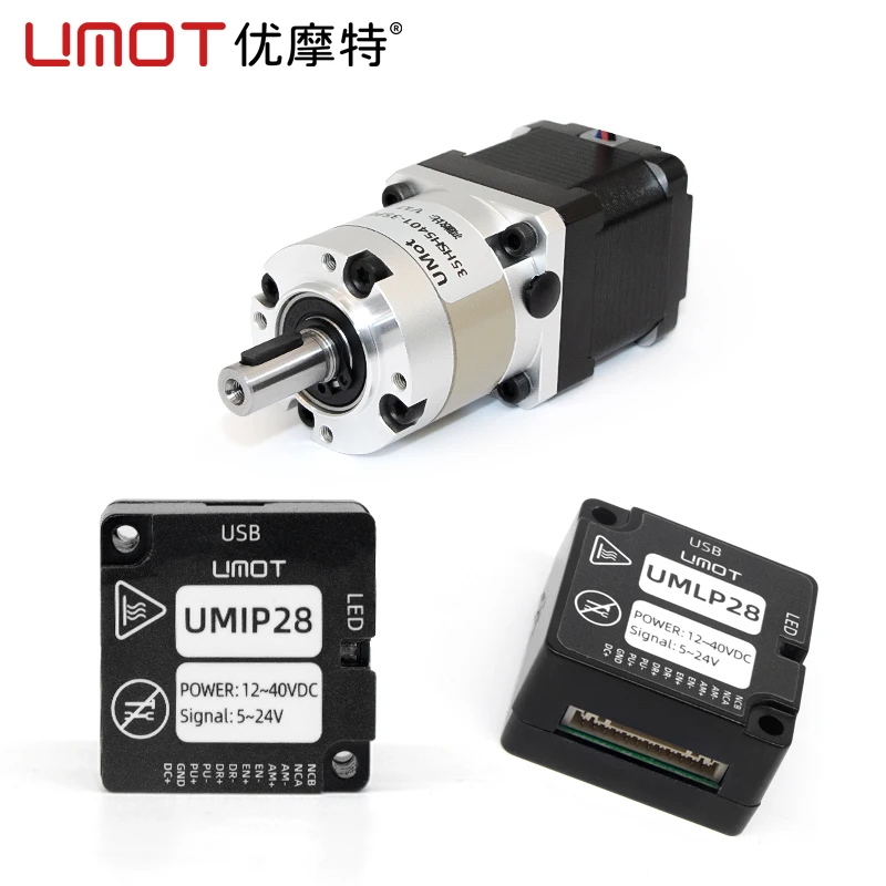 

UMOT Professional CNC Router Pulse Micro Integrated Stepping Motor Driver Engraving Nema11 14 17 23 Stepper Motor Drivers