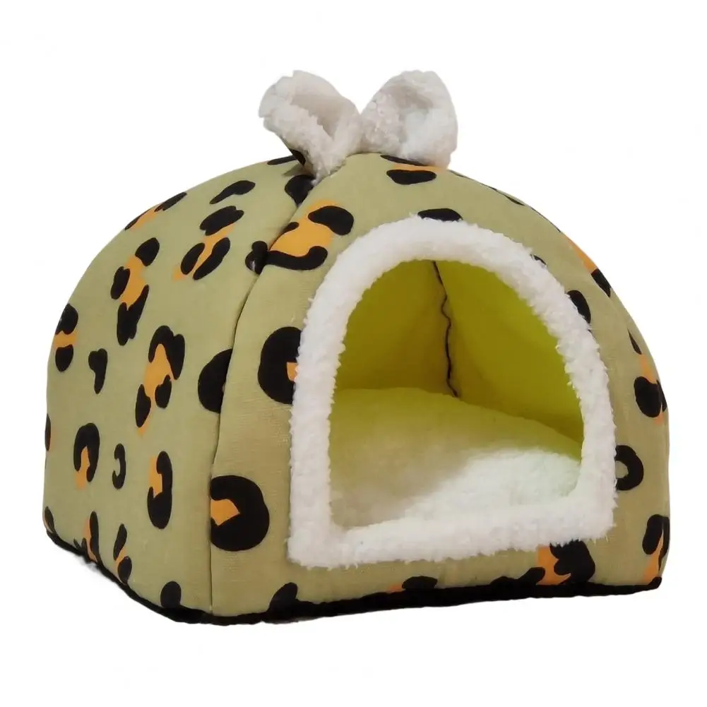 Hamster Nest Bed Cozy Washable Guinea Pig Bed for Small Hideout House for Rabbits Rats Hedgehogs Soft Cave Bed for Squirrels