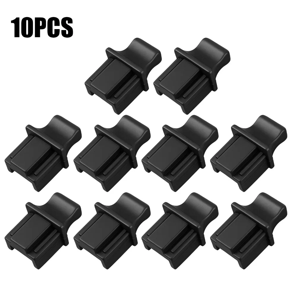 New Silicone RJ45 Dust Cap Durable Black Transparent RJ45 Connector Dust Cover Plug