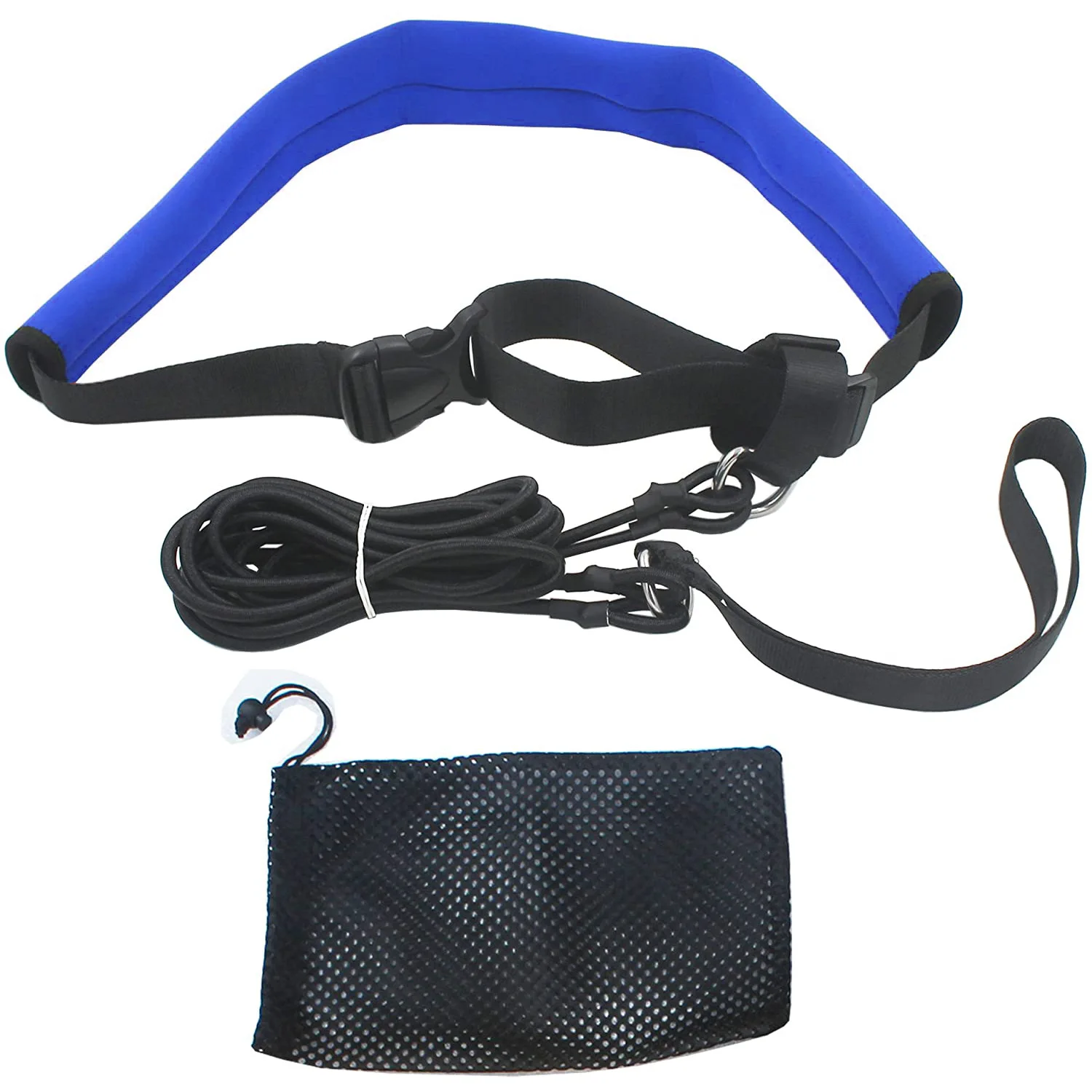 2.0M Pool Swim Training Leash Swim Training Belt Swim Resistance Tether