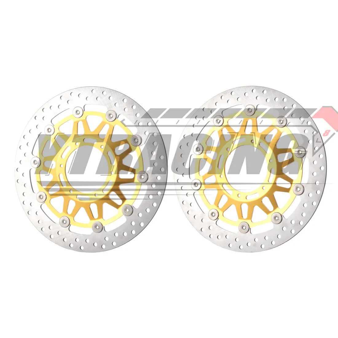 Gold Front Brake Disc Disk Rotor For HONDA CBR900RR 929 2000-2001 CBR900RR 954 2002-2003 CBR 900 RR - view 3