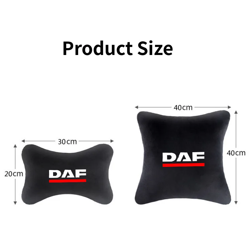 Car Headrest For DAF 106 Xf 105 Cf85 Truck lf Van  Auto Headrest Neck Support Lumbar Cushion Soft Neck Pillow Car Accessories