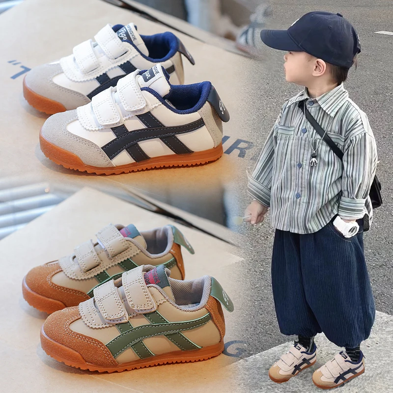 

Children's Sneakers Boys Girls Soft Sole Non-slip Casual Student Running Shoes Baby Kids School Sports Shoes Warm Shoes