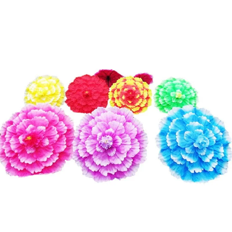 1pcs50cm Retro Chinese Peony Flower Umbrella for Children Kids Dance Performance Props Wedding Decoration