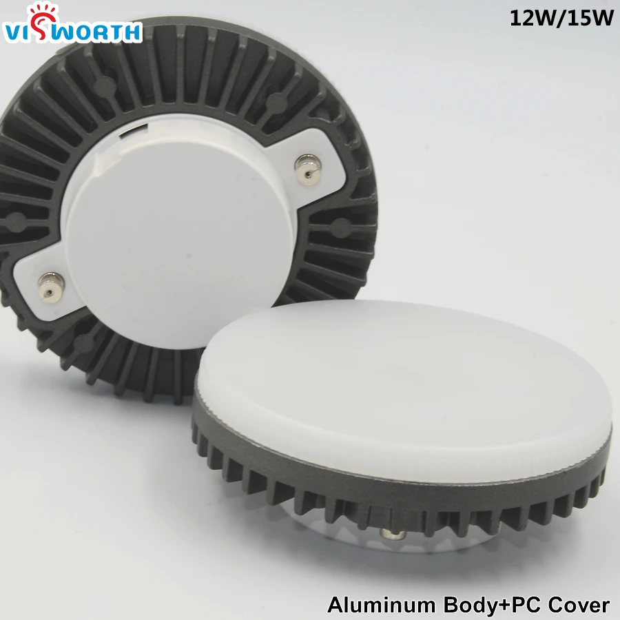 GX53 Led 전구 5W 7W 9W 12W 15W 18W Epistar SMD2835 LED 램프 AC 110V 220V 장식 캐비닛 조명 따뜻한 차가운 흰색 Lamparas LED