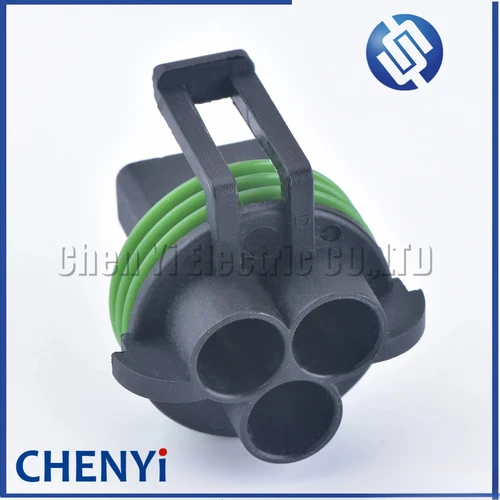 Imagen 2 del producto Conector de sensor automotriz impermeable de 3 pines hembra de 4.8mm serie 12131592 para Ford Buick Chevrolet