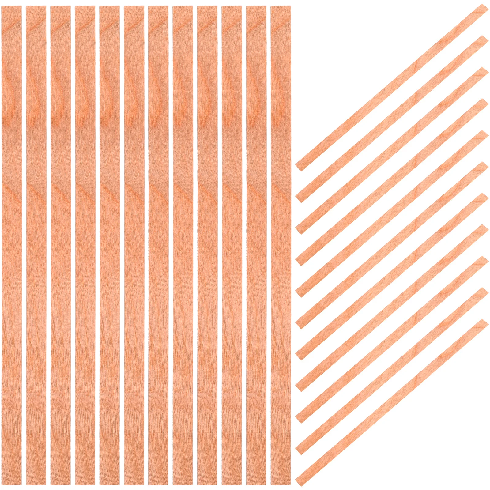 

30Pcs Wooden Wick Kit Flat Wooden Wicks for DIY Making Aromatherapy Bedroom Living Room Office Wicks for DIY