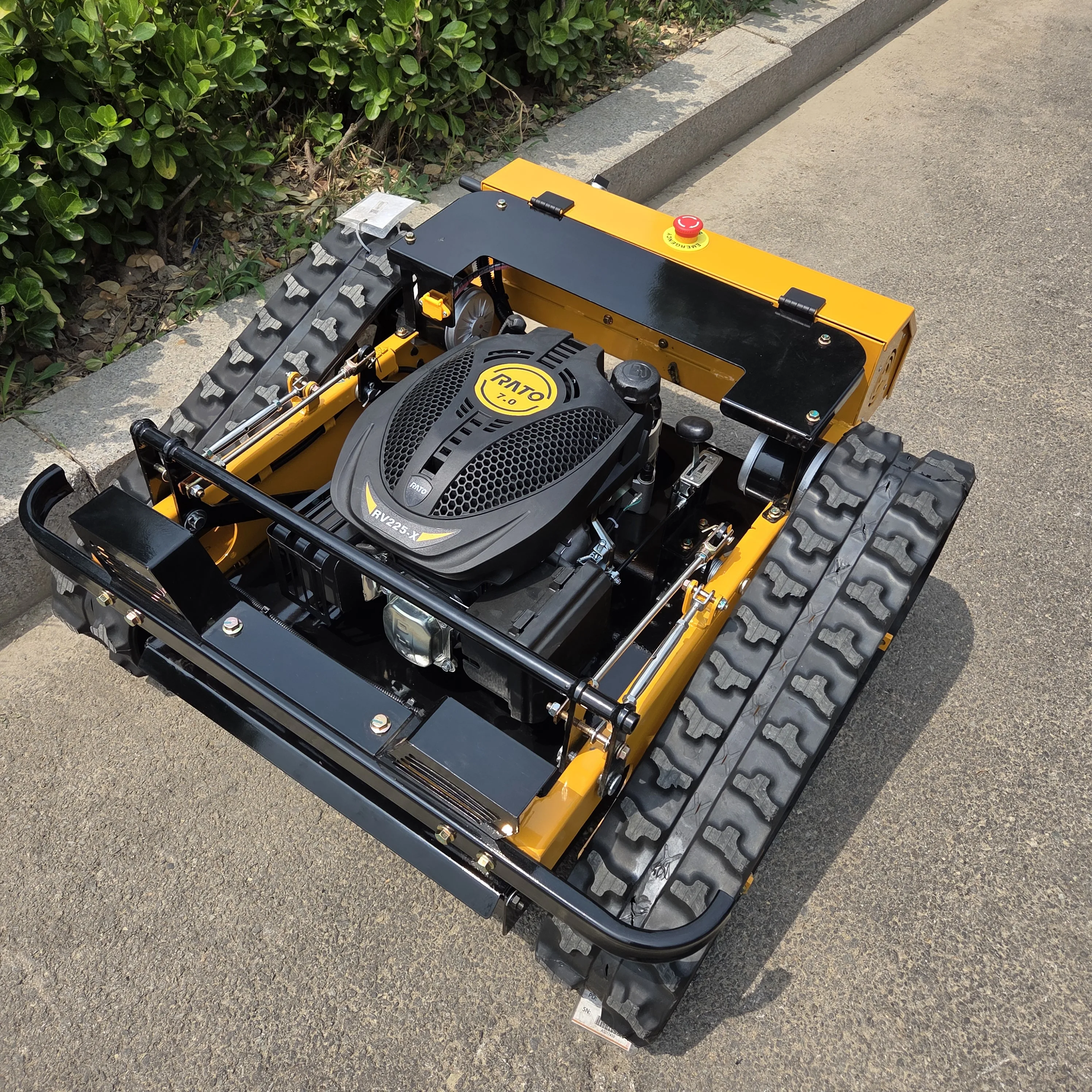 Remote control intelligent lawn mower robot fully automatic home use excellent climbing efficiency to remove garden weeds