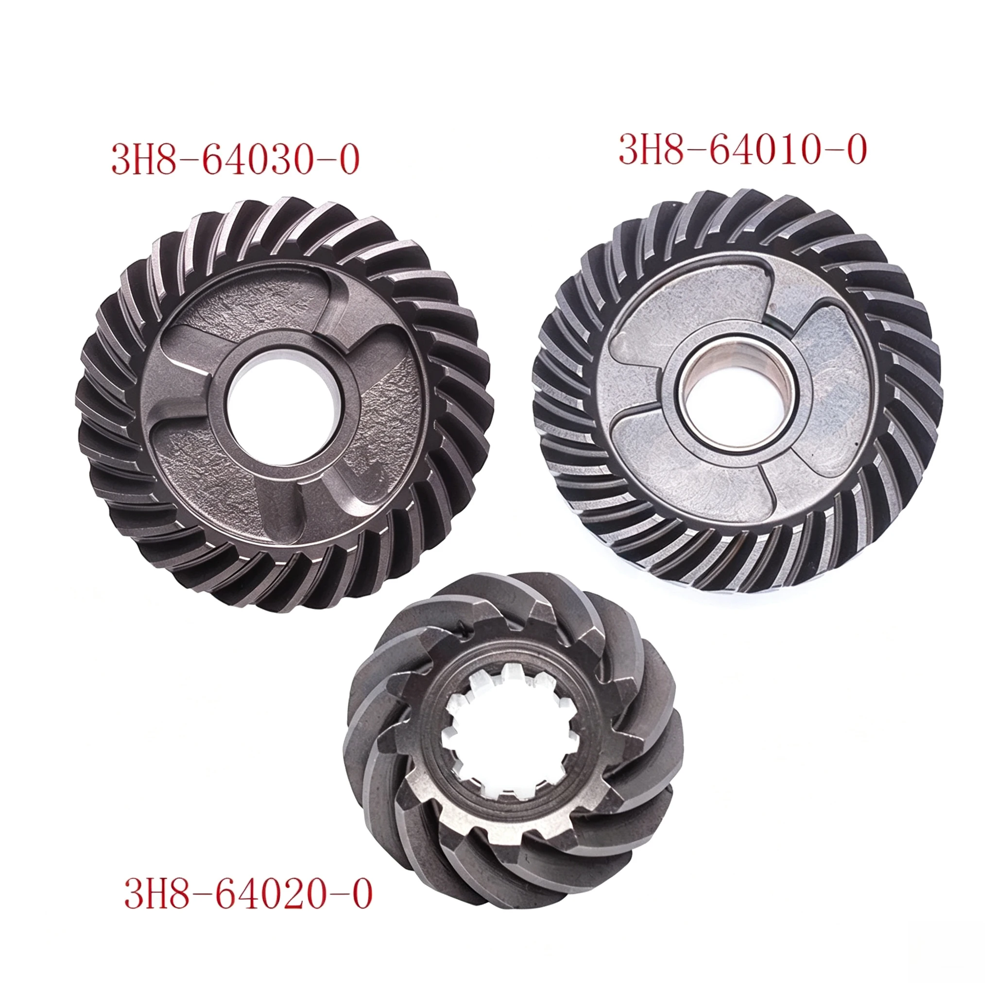 Gear Kit 3H8-64010 For Tohatsu Outboard Parts 4 Stroke 9.9HP 18HP Inclued Forward Reverse Pinion Gears 3H8-64020 3H8-64030