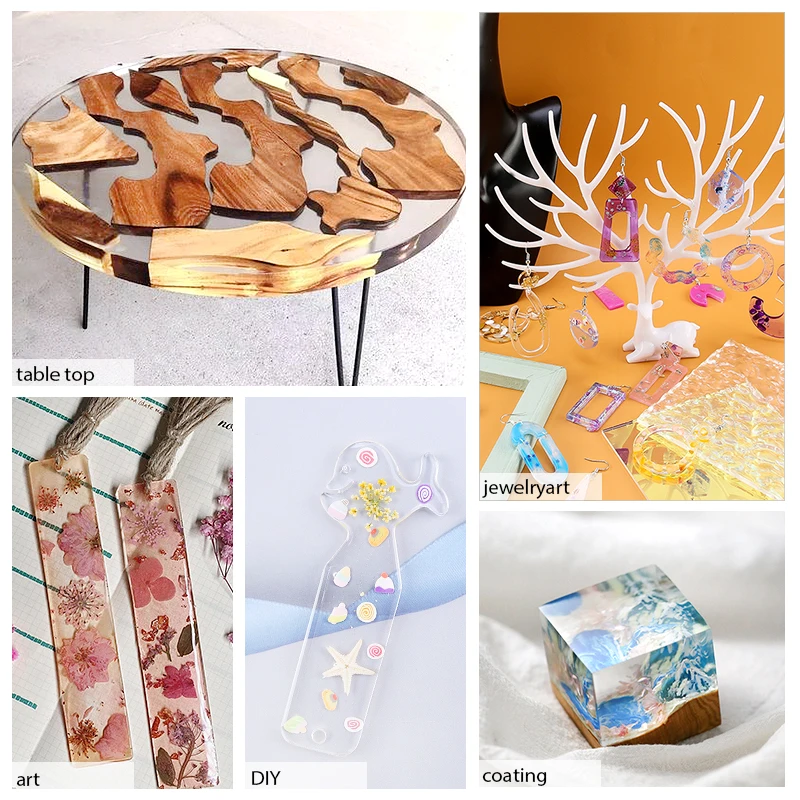 Easy Mix 1:1 Epoxy Resin Kit for DIY Jewelry Making
