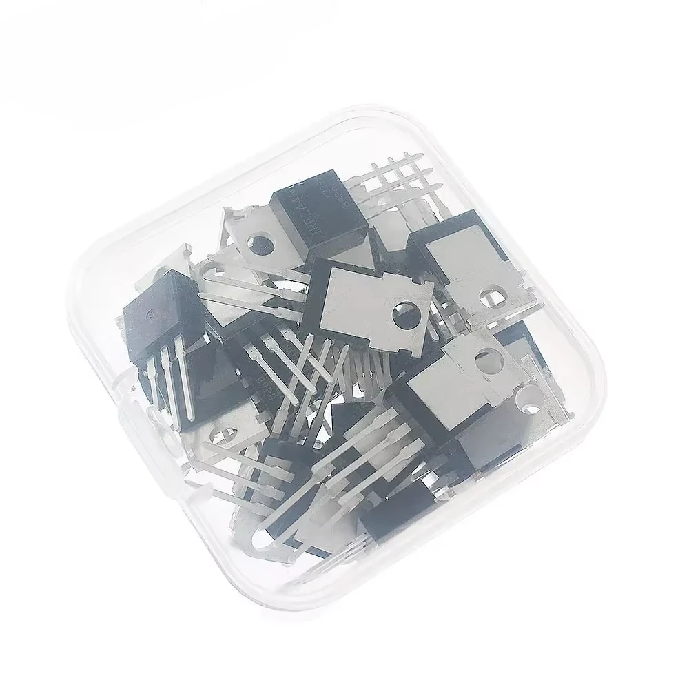 5/10/25 Uds Mosfet IRFZ44N TO220 Kit de transistores IRFZ44N TO-220 transistores de alta potencia IRFZ44 49A 55V Transistor de efecto de campo