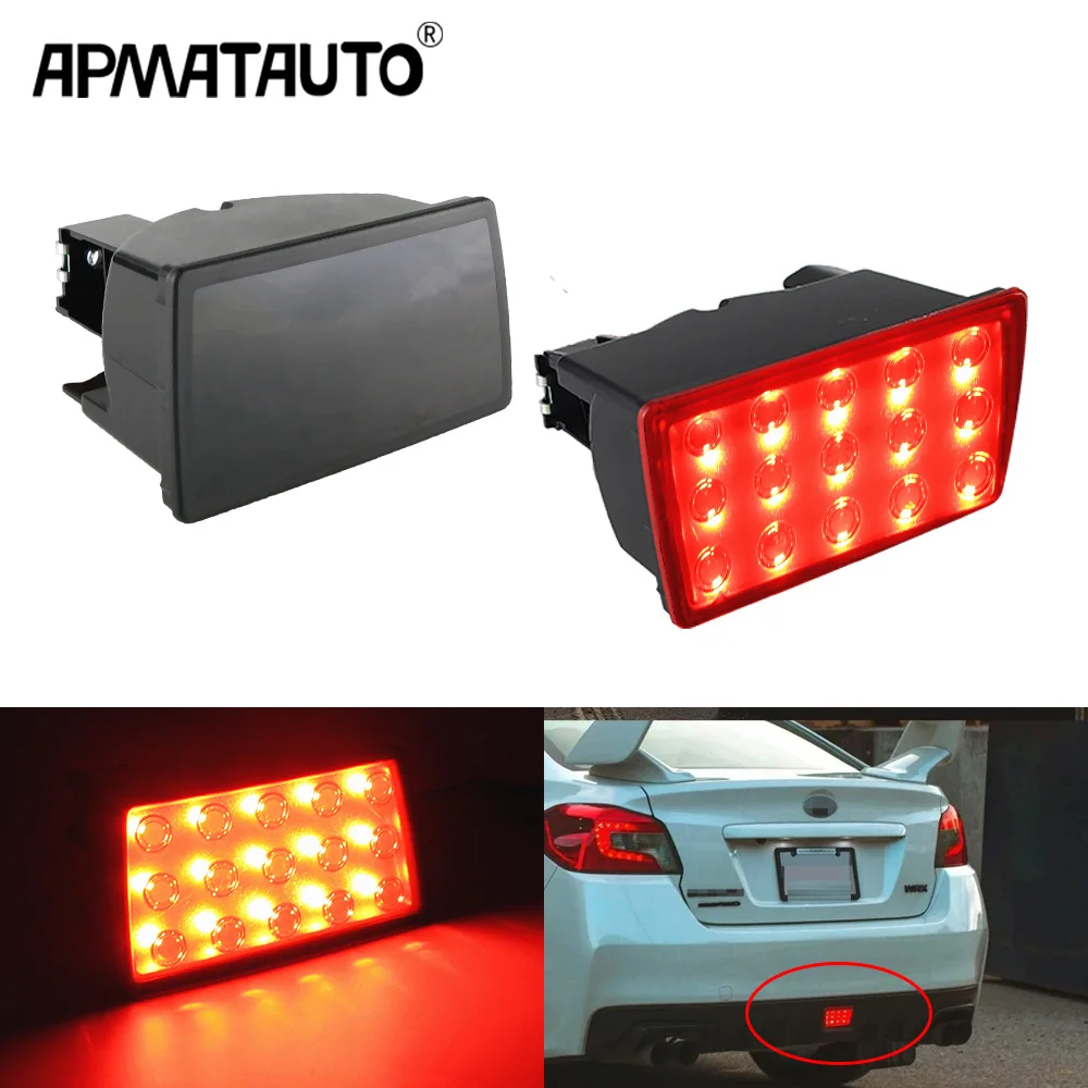 1PC LED Taillight For Subaru Impreza WRX/STI XV Crosstrek Fog Brake  Light Stop Lamps 12V Rear Bumper Signals OEM: 84913FG420