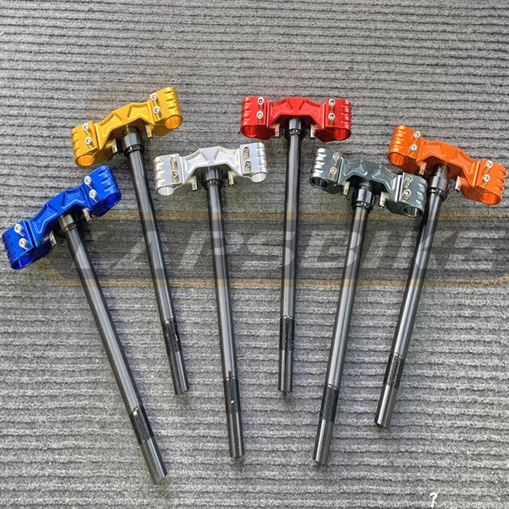 For Honda DIO AF18 27 28 ZX34 35 Scooter Modified Front Shock Direction Column CNC Aluminum Steering Direction Column 27 core