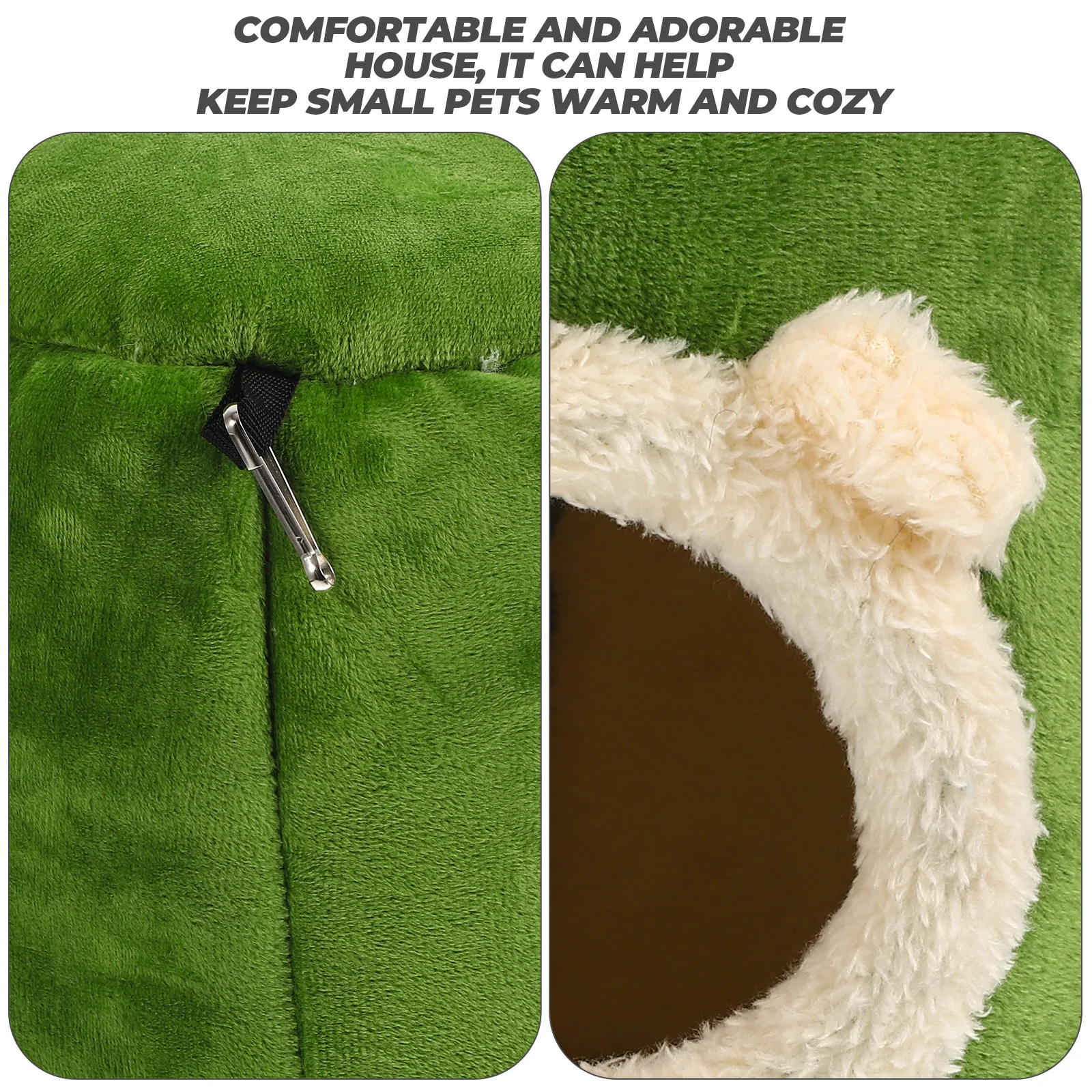 

Lovely Hamster Hanging House Comfortable Bed For Small Pets Durable Chinchilla Hammock Sleep Nest Guinea Pig Rats