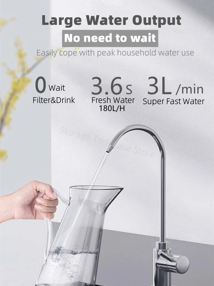 5 Stage Ultrafiltration Water Purifier Household Drinking Kitchen Sink Water Filter System for Home Water Treatment Filter