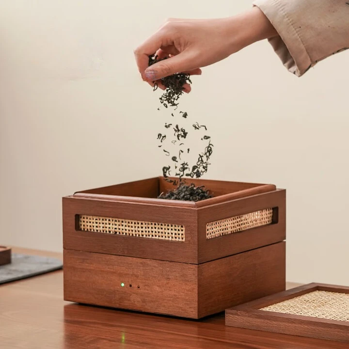 آلة تيتيان لتجفيف الشاي المنزلية المحمصة الصينية