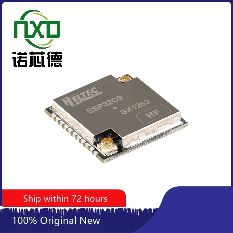 

5pcs/lot HT-CT62 ESP32C3+SX1262 (863~928)chip module WiFi+BLE+LoRa wireless module Brand new original