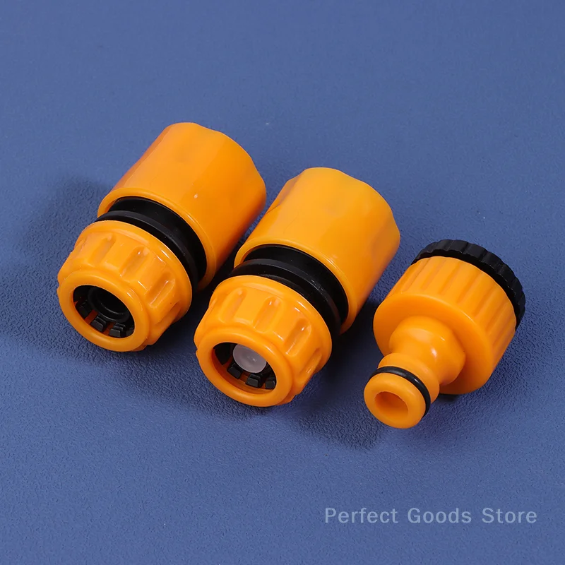 1Pc ABS Garden Hose Faucet Quick Connector 1/2 Inch Graden Hose Water Tap Threaded Connector Faucet Adapter For Irrigation
