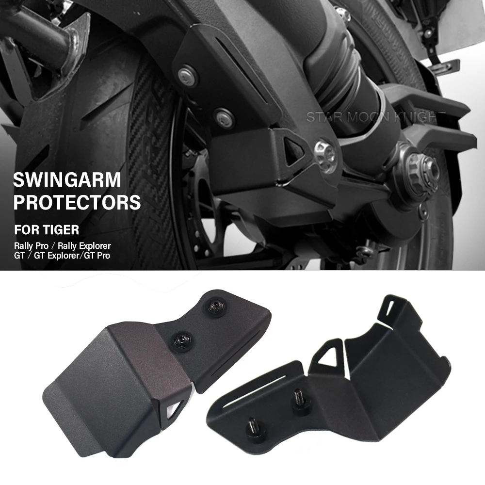 Protectores de basculante para Tiger 1200 GT Explorer Pro Rally Pro Explorer 2022 2023, protector de brazo oscilante, accesorios de protección para motocicleta