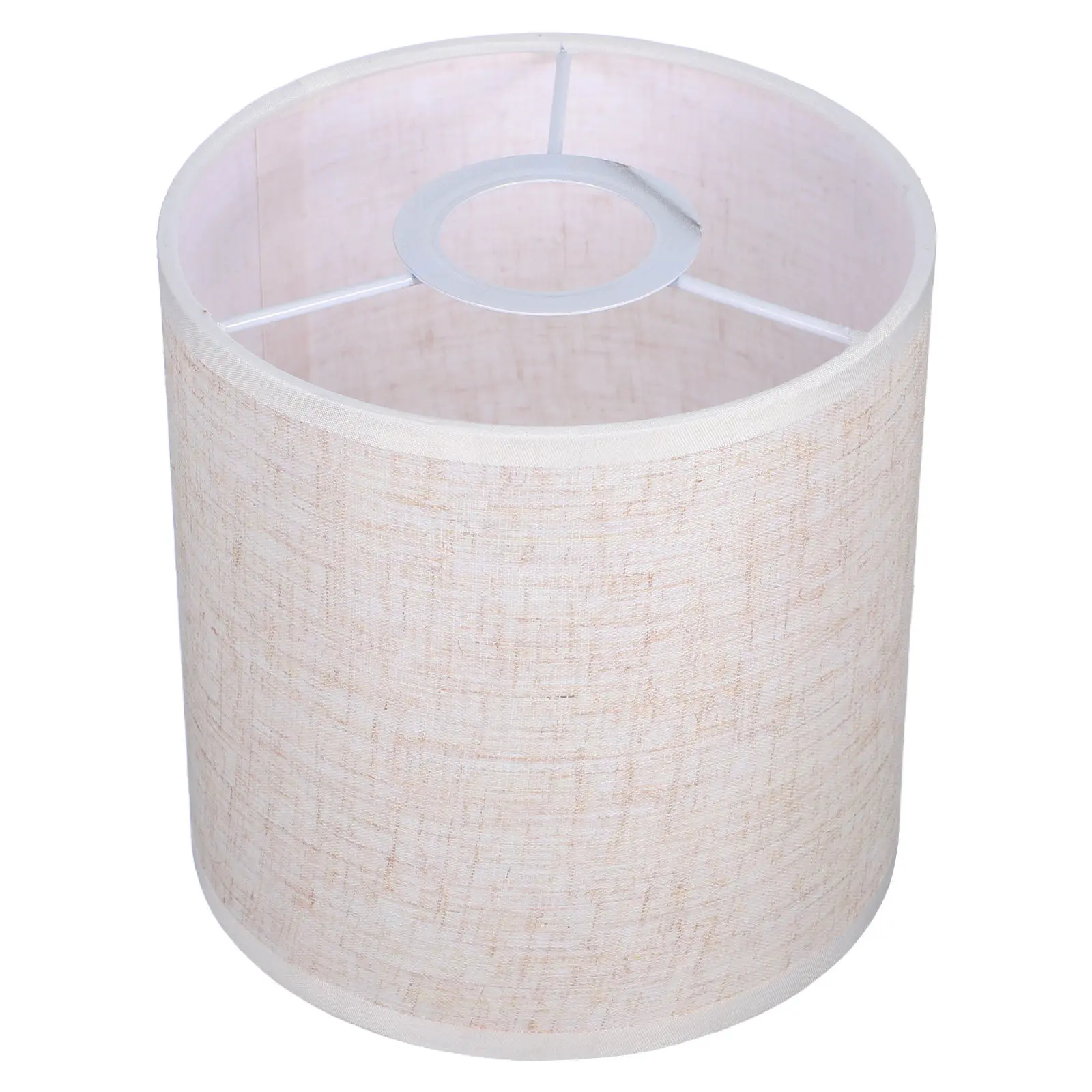 Linen Fabric Lampshade Ceiling Wall Light Cover 42mm Fitter Hole Insect Protection Replacement Shade