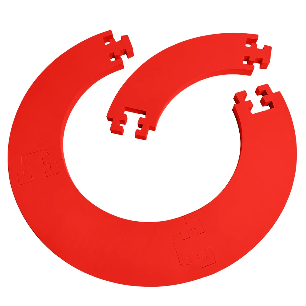 Ochraniacz na tarczę do darta EVA, konstrukcja typu puzzle, pierścień na tarczę do darta, odłączany, łączony, ochraniacz ścienny na tarczę do darta dla miłośników darta.