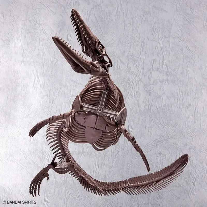 Bandai Original Anime esqueleto imaginario 1/32 Mosasaurus figura de acción juguetes de ensamblaje juguete de colección de regalo de modelo coleccionable