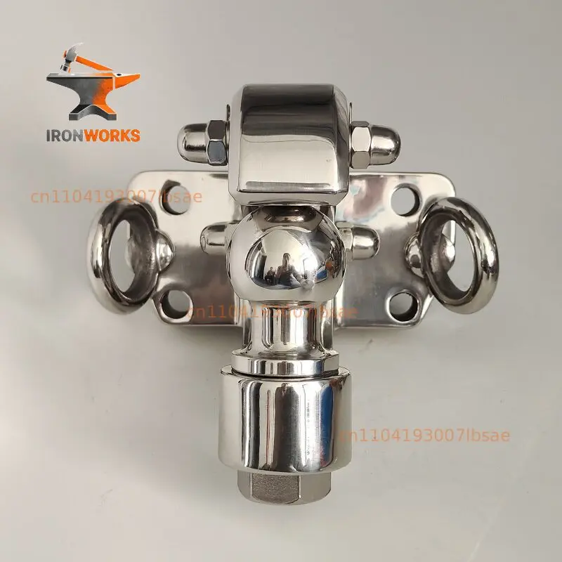 Applicable to Tank 500 Trailer Hook Off-road Modified Stainless Steel Trailer Hook Rear Traction Anti-collision Decoupling