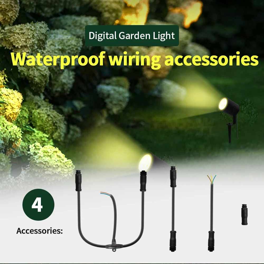 conector-de-cabo-de-extensao-a-prova-d'agua-gledopto-adequado-para-luz-de-jardim-wled-conector-de-holofote-led-externo-ip66