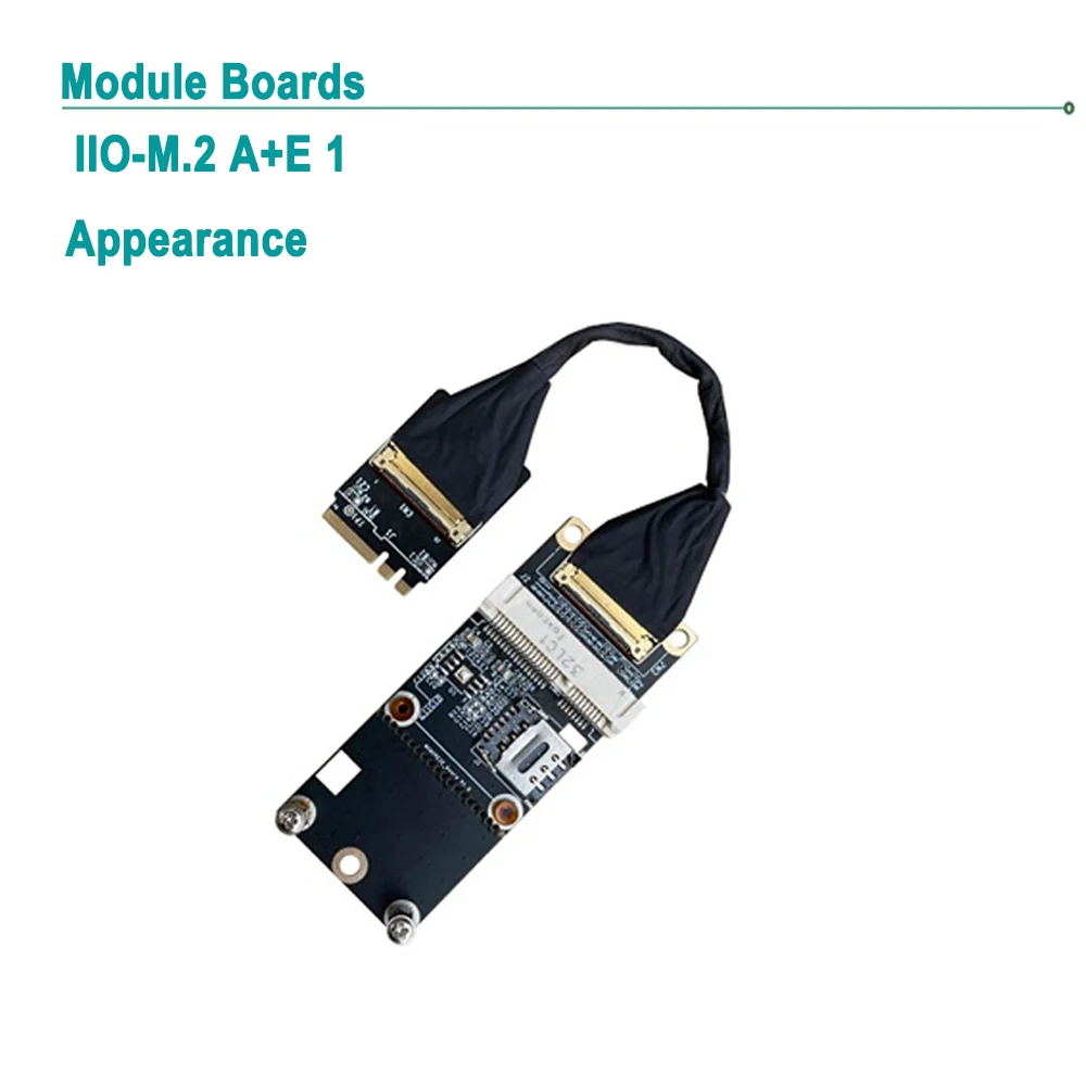 Industrial-grade Intel Gigabit NIC i210AT/i211AT mPCIE M.2 NVME Interface ETHERCAT M.2 A + E KEY To mPCle Full Length Optional