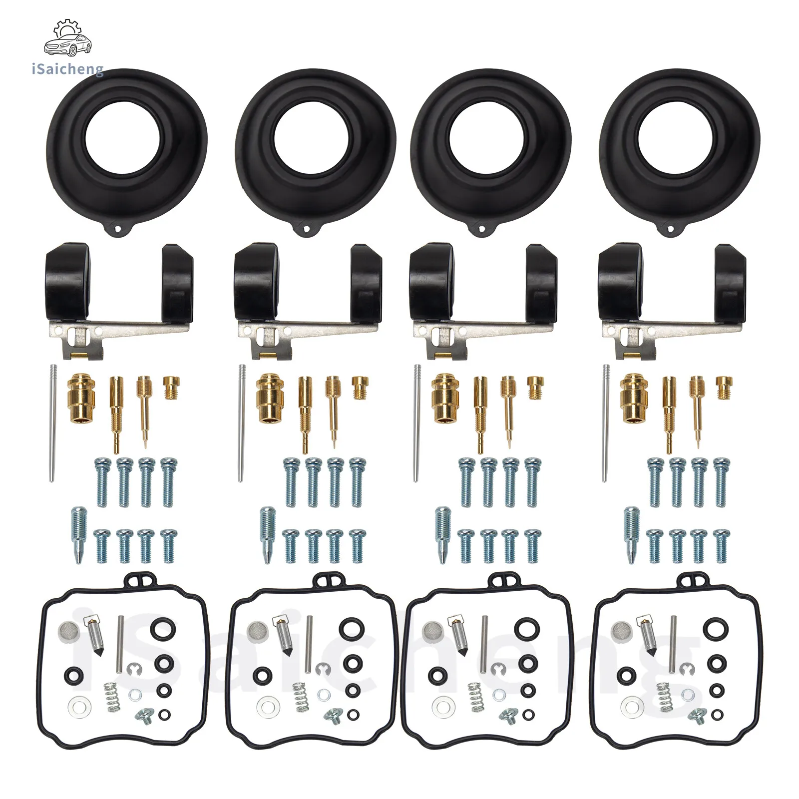 

Carburetor Repair Kit Diaphragm w/ Float & Pins For Yamaha Royal Star 1996-2001