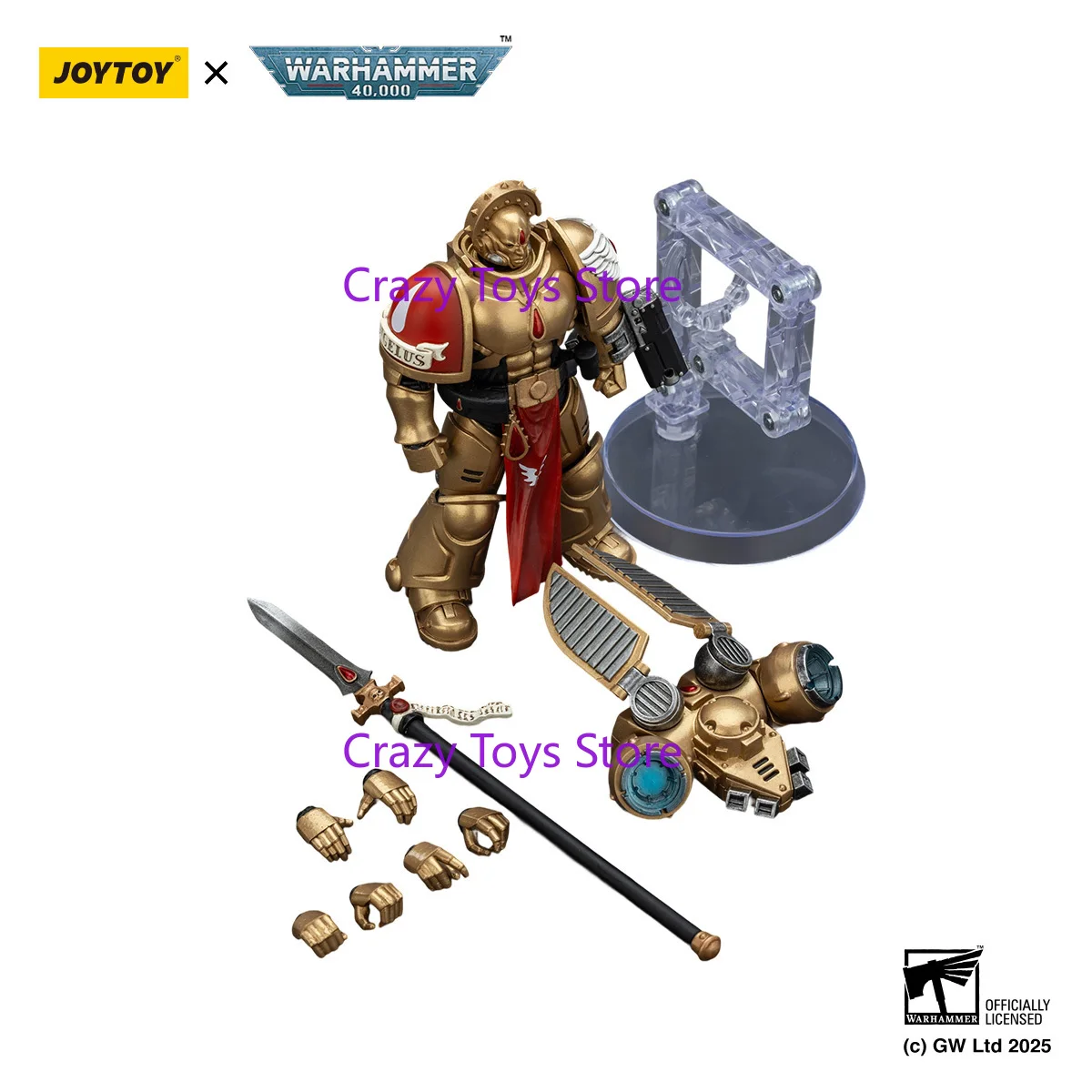 

В наличии Joytoy Warhammer 4k 1/18 Blood Angel Bloody Guard 3 Uds Коллекция игрушек Подарок