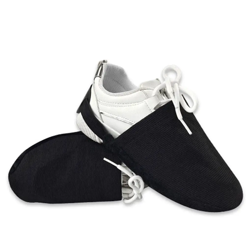 

1 Pair Bowling Shoe Protector Elastic Half Cover Slip Resistant Sliding Mat for Bowling Shoes Accessories Slider Shoe Cover