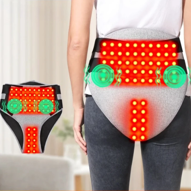 

Red Light Therapy for Men Women Prostate Therapy Device LED 660&850nm Physical Infrared Therapy Wrap Pad Panties for Pain Relief